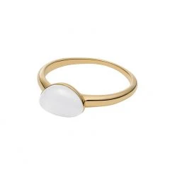Skagen Damenring Sea Glass Gold Sea Glass