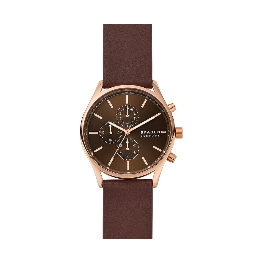 Skagen Chronograph Holst SKW6678 Roségold Herren 4 Skagen Chronograph Holst SKW6678 Roségold Herren – Bild 2