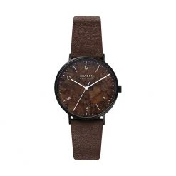 Skagen Herrenuhr SKW6728 Dunkelbraun Herren