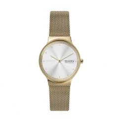 Skagen Uhren-Set Freja SKW1148 Gold Damen